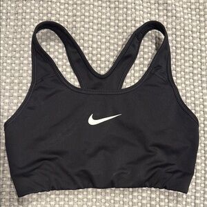 Nike Women's Black and White Sports Bra